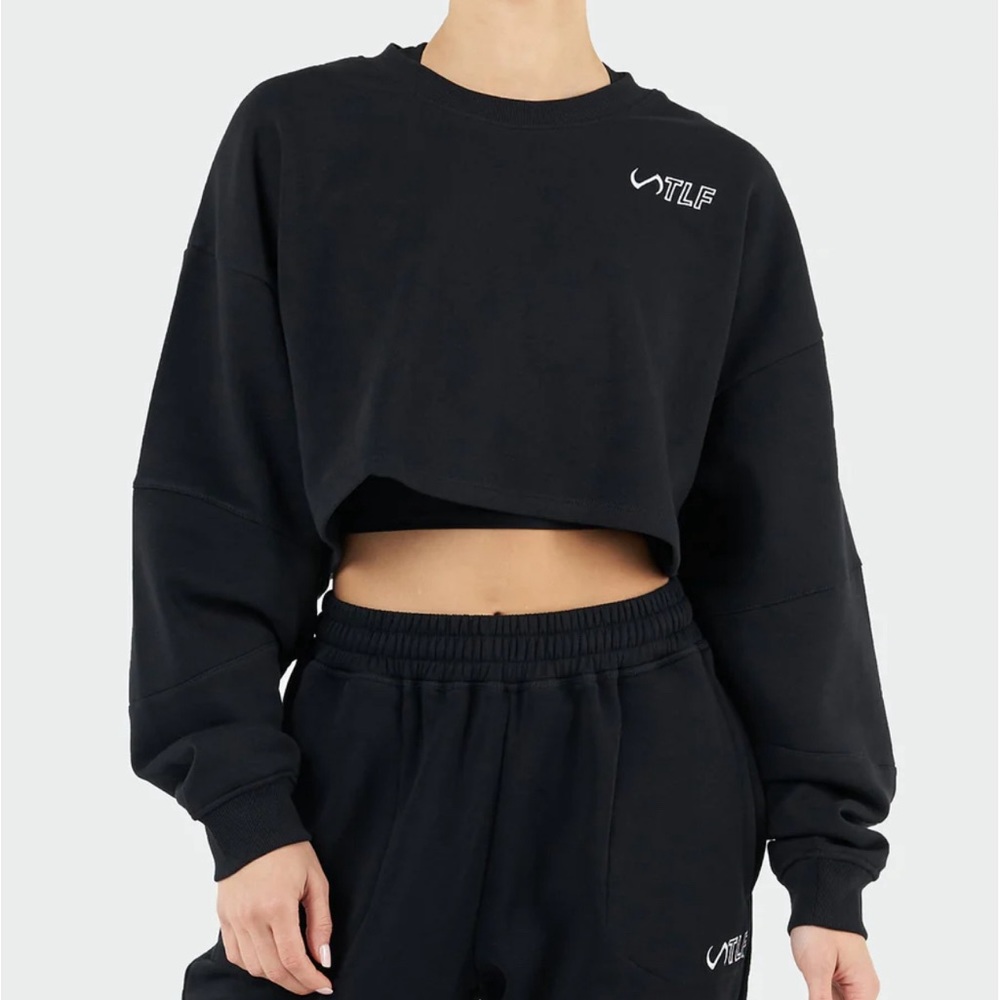 CHILL OVERSIZED CROP SWEATSHIRT